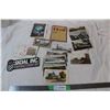 Image 1 : Some Postcards with vintage Vancouver scene graph, scoal sticker, selo print wallet with 3 cent stam
