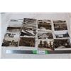 Image 1 : Vintage Postcards black & white - echo lake, various other locations