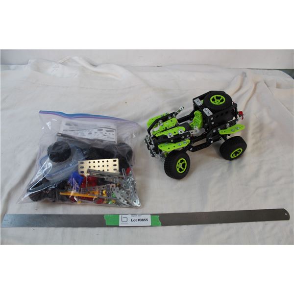 Kustom metal kits, one partially completed