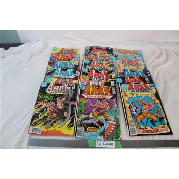 Arak Son of Thunder comic lot