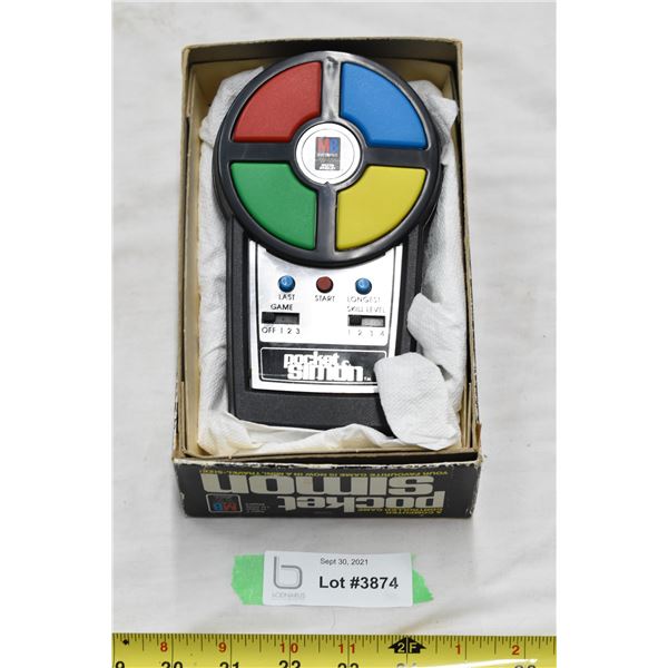 Pocket Simon Handheld Game