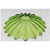 Image 2 : Green Glass Fruit Bowl - Possible Uranium? Glass
