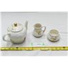 Image 1 : Wade England Teapot, Sugar & Cream Cup