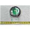 Image 1 : Green & Chrome Clock