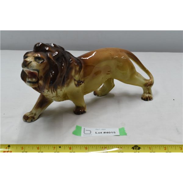Vintage Ceramic Lion ornament
