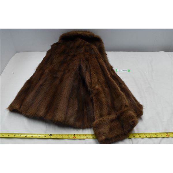 Female "Furriers" WM Lech & Sons Brand Fur Jacket