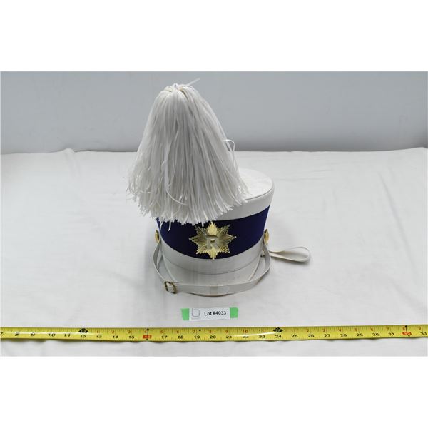 Vintage Marching Band Pom Pom Hat