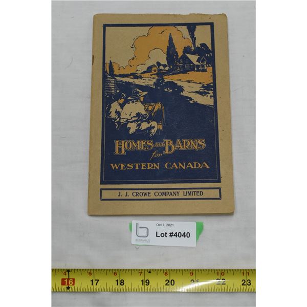 Home and Barns for Western Canada - 1915