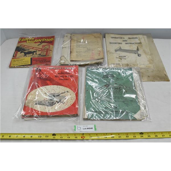 Assorted Farm Manuals
