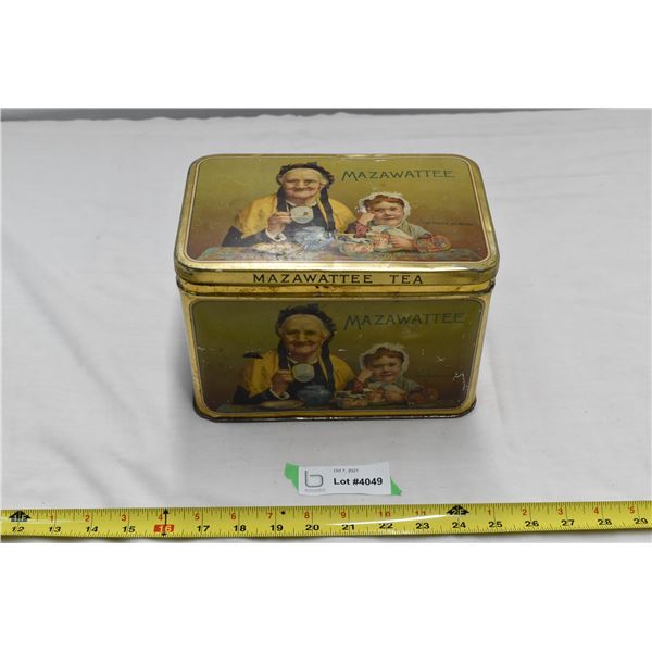 Mazawattee Tea Box