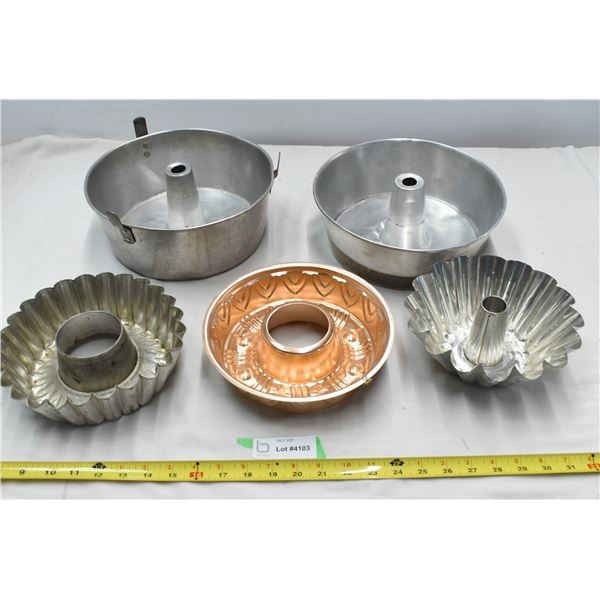 Angel Food Cake Styled Baking Pans