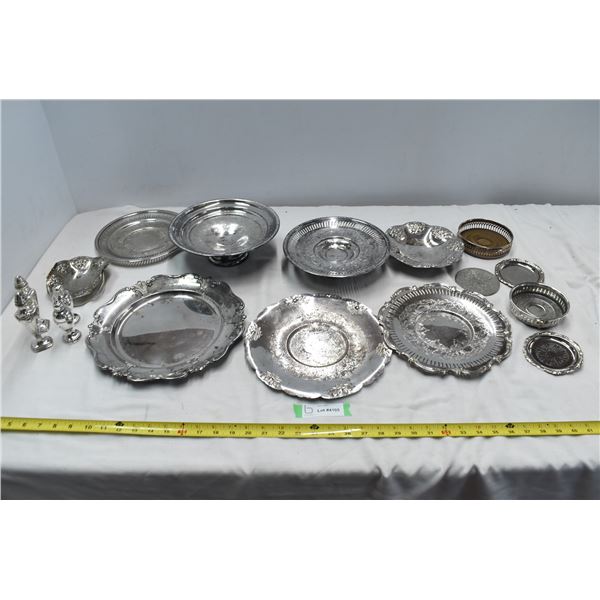 Silver Plated Dish Set