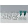 Image 2 : Clear Glasses(6), Colored Champagne Glasses(4)
