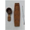 Image 5 : Assorted Wood Ornaments & Cocktail Forks