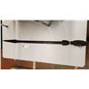 Image 1 : Traditional African Carved Wooden Spear (Giant Letter Opener) - approx 3 feet long