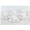 Image 4 : 5 Piece Royal Doulton ‘Tiara’ China Set with cream + sugar