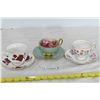 Image 1 : 3 Cup & Saucer Pairs – Queen Anne, Aynsley, misc
