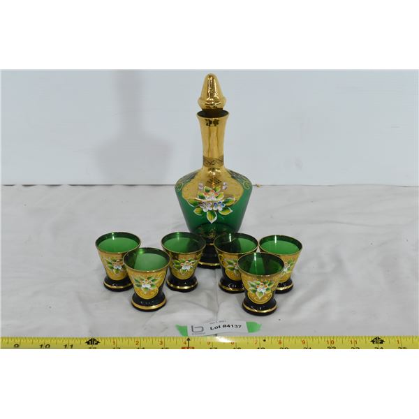 Japanese Decanter & Shot Glasses