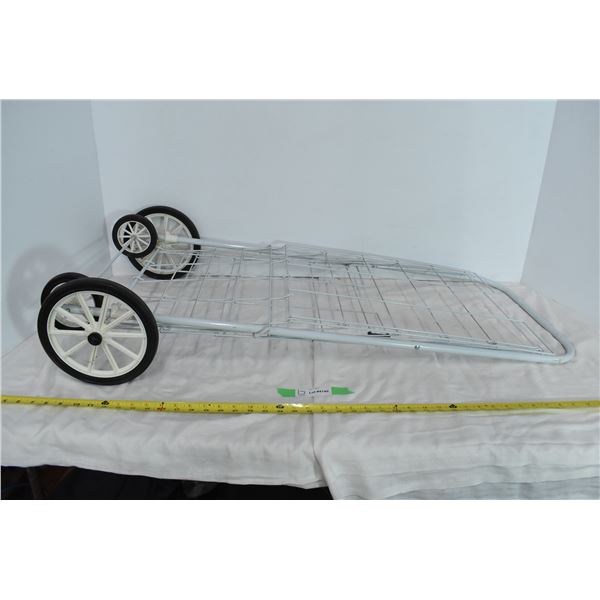 Newspaper/Shopping Wheelie Cart