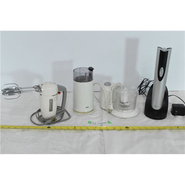 Food Processor, Coffe Grinder, Vintage Mixer