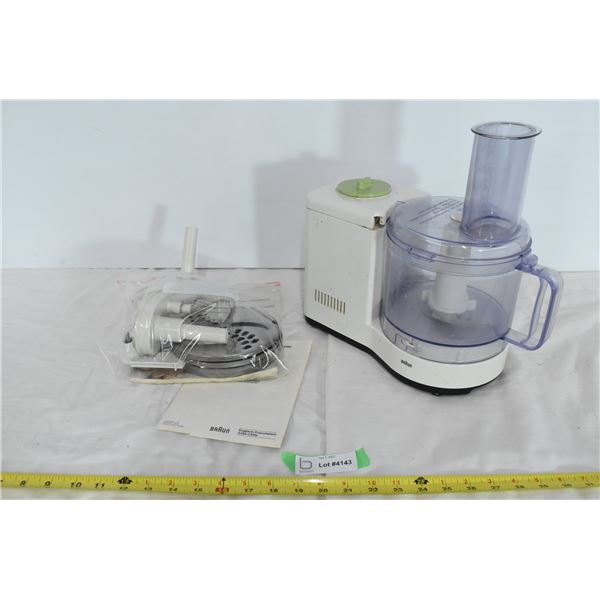 Braun Food Processor w/ Accessories