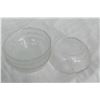 Image 3 : 6 Clear Glass Bowls & 4 Smoky Glass Bowls