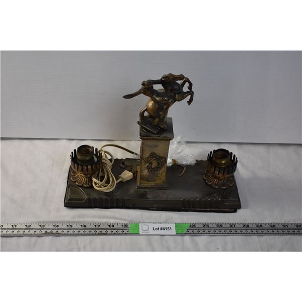 Vintage Brass Desk Lamp