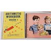 Image 2 : Vintage Children School work books, Curling Book + Curtain Lights
