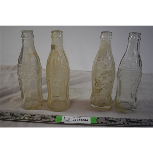 1950 and 1953 Coca-Cola Bottles