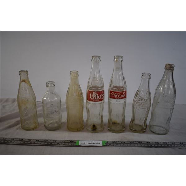 1960, 1970, and 1976 Coca-Cola and Pepsi Bottles