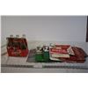 Image 1 : Set of Coca-Cola Glasses and Various Vintage Soda Boxes
