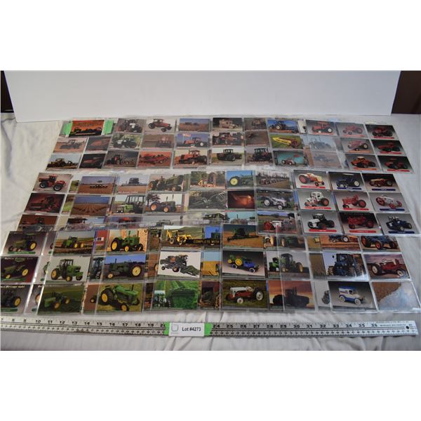ERTL Harvest Heritage Tractor Trading Card Set (Appears Complete)