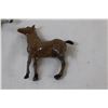 Image 5 : Cast-iron (lead?) vintage horse miniatures