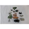 Image 5 : Antique Cast-metal farm yard animals