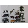 Image 6 : Antique Cast-metal zoo animal miniatures