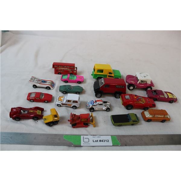 Tonka Buggy, Truck, Van + Matchbox + Hotwheels Cars