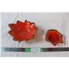 Image 1 : Set of leaf shaped bowls