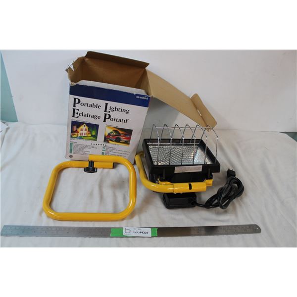 Portable Halogen light in box