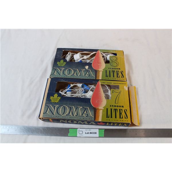 vintage Noma indoor colored lights