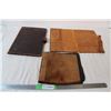 Image 1 : 2 leather binders, 1 leather photo album
