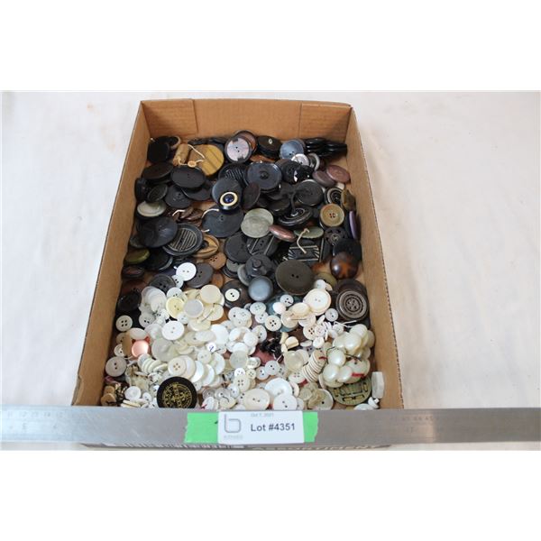 Box of buttons