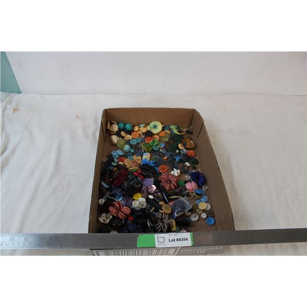 Box of buttons