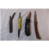Image 3 : 1975 railway spike, three hammers, four knives