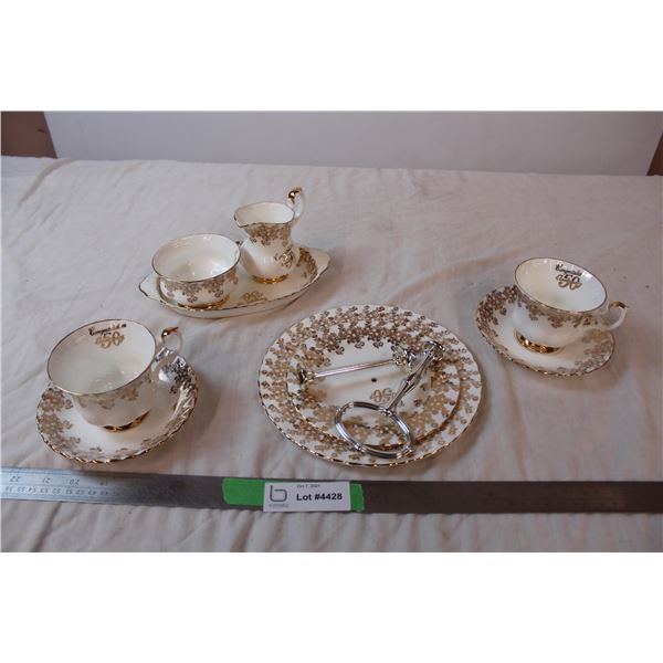 Royal albert 50th anniversary tea set