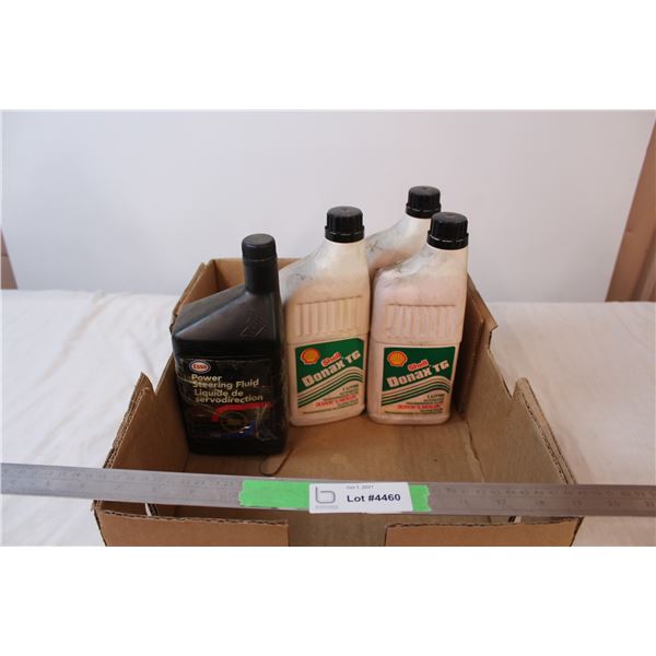 1L Esso power steering fluid, 3 1L bottles Shell Donax TG Transmission fluid