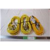 Image 1 : 3 electrical cords, in packaging