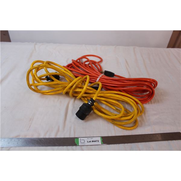 Two extention cords