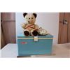Image 1 : Vintage Coleman Cooler (metal), teddy bears