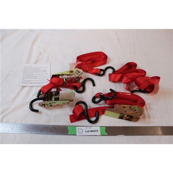 Ratchet Straps with instructions