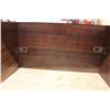 Image 3 : Metal shelving unit 55”x29.5”x12”, satelitte parts, misc. Wooden objects